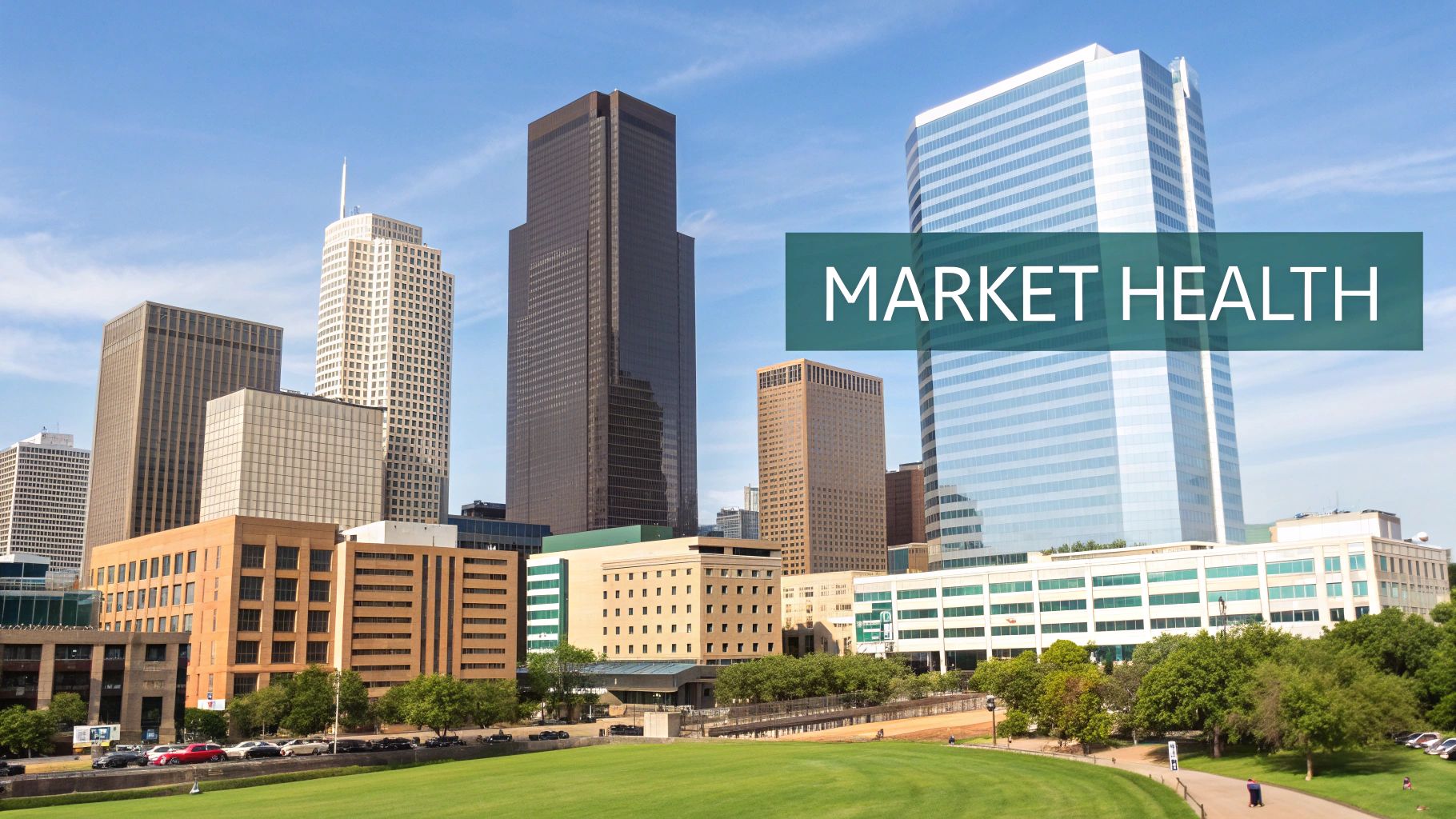 Chart showing economic growth trends