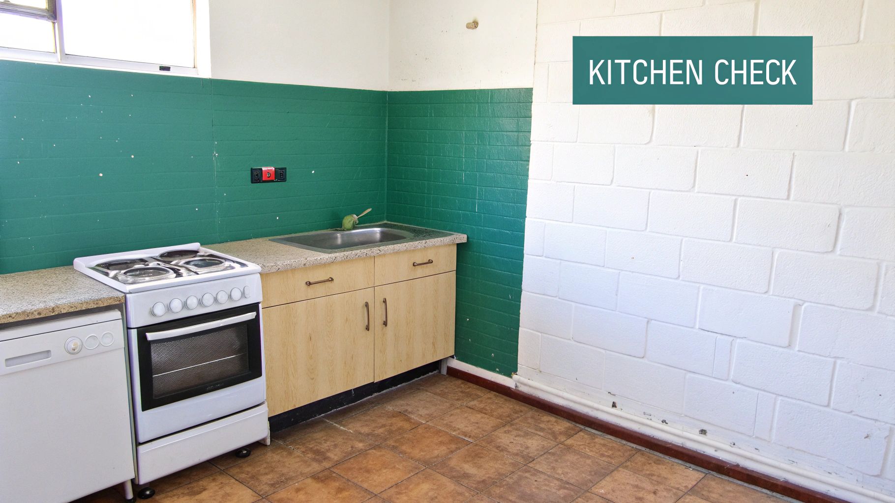 Kitchen Inspection (Appliances, Plumbing, and Safety)