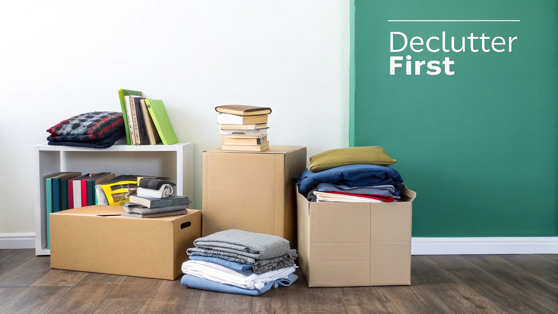 Declutter Before Packing