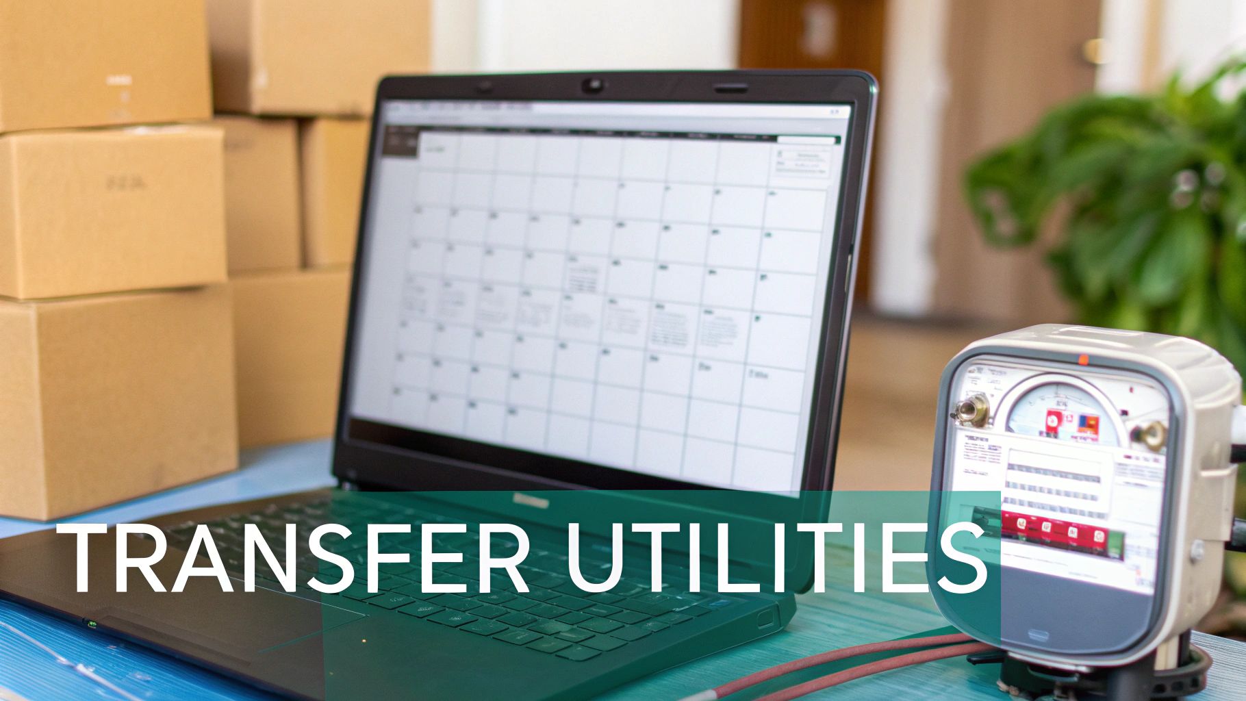 Utility Companies (Electric, Gas, Water, Internet)