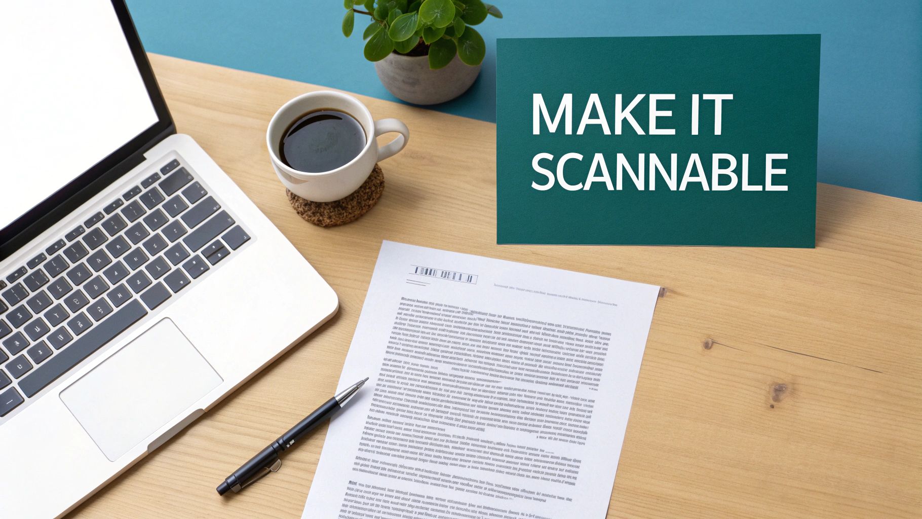 A person writing a letter at a desk, illustrating the process of crafting an apartment reference letter.