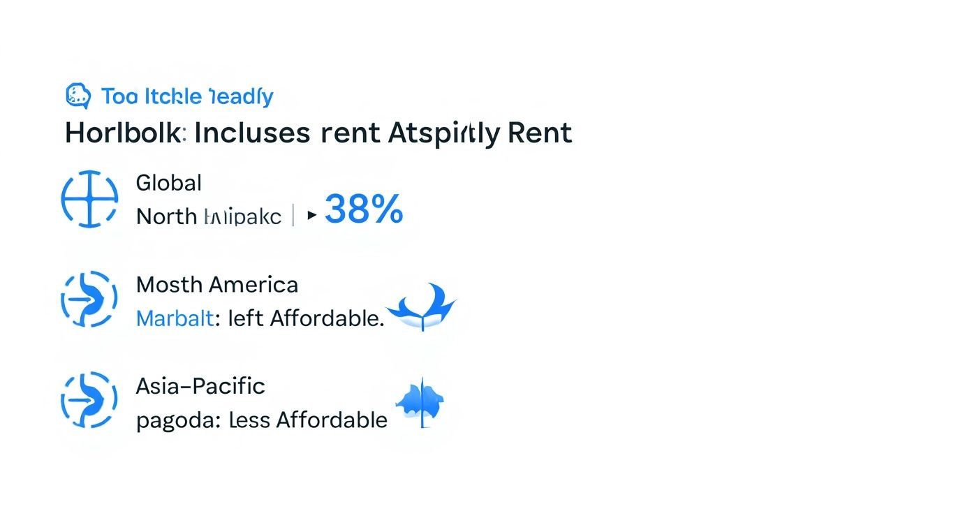 Infographic about how to find affordable apartments