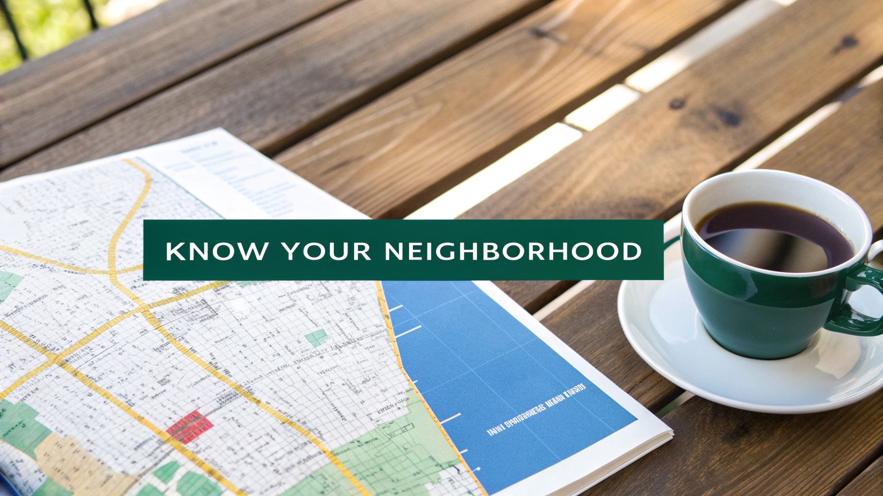 Map of Boca Raton neighborhoods being analyzed with pins and notes.