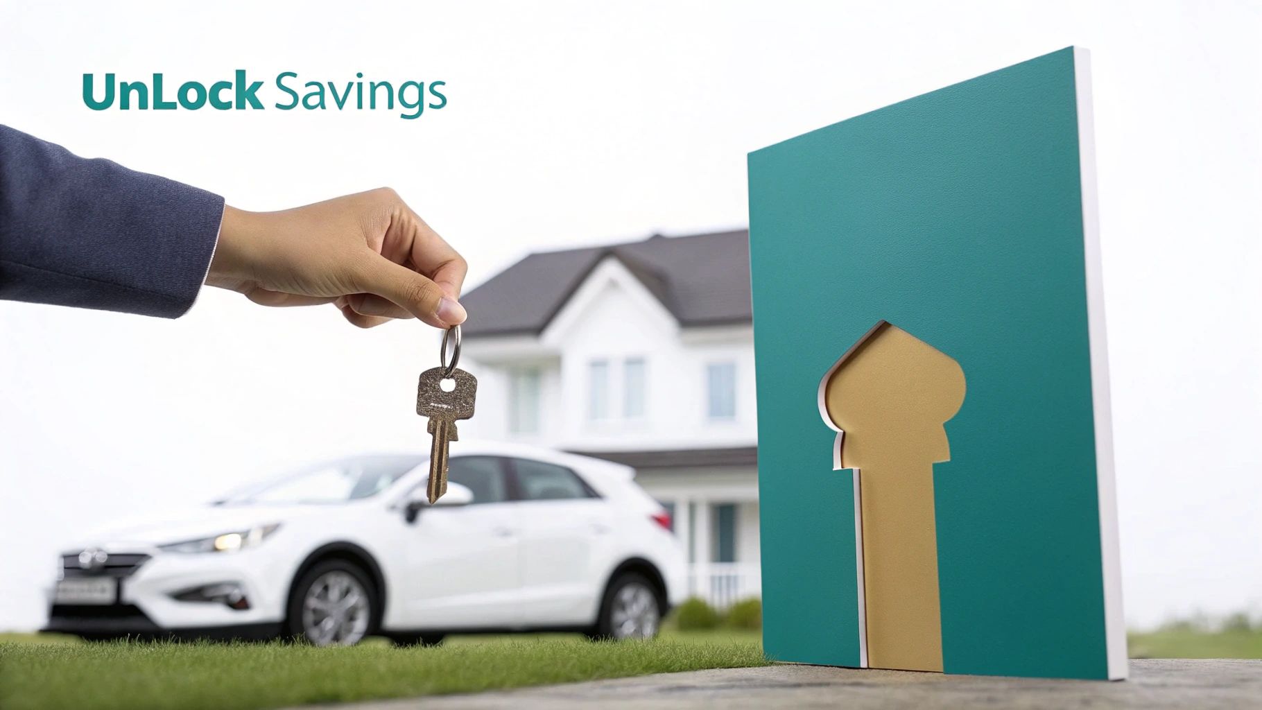 Woman holding keys to a new home, symbolizing the opportunities unlocked by a good credit score