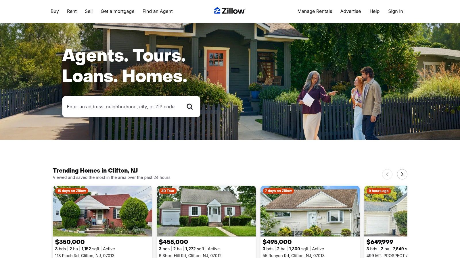1. Zillow: The Real Estate Giant with Granular Search