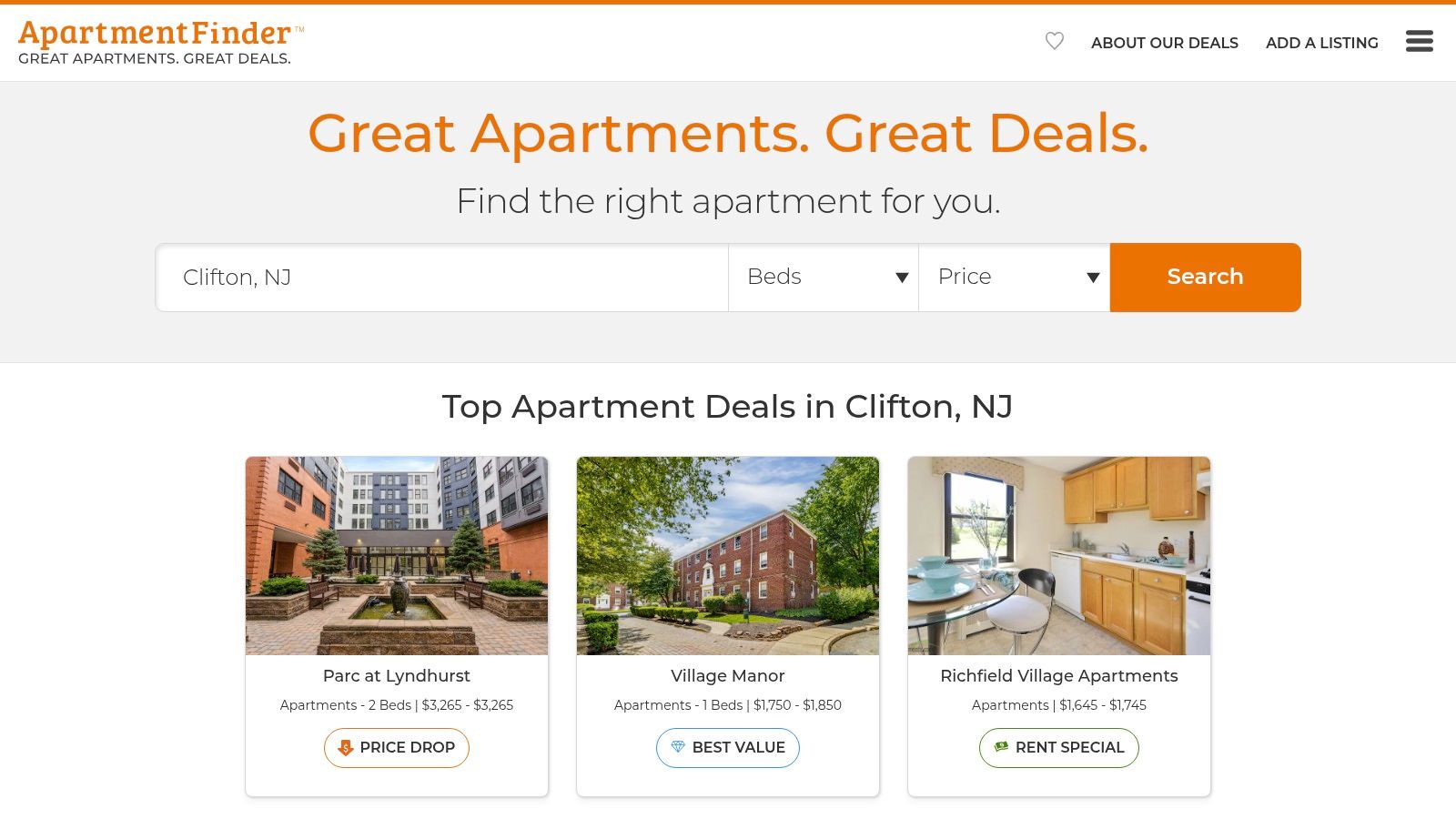 Apartment Finder