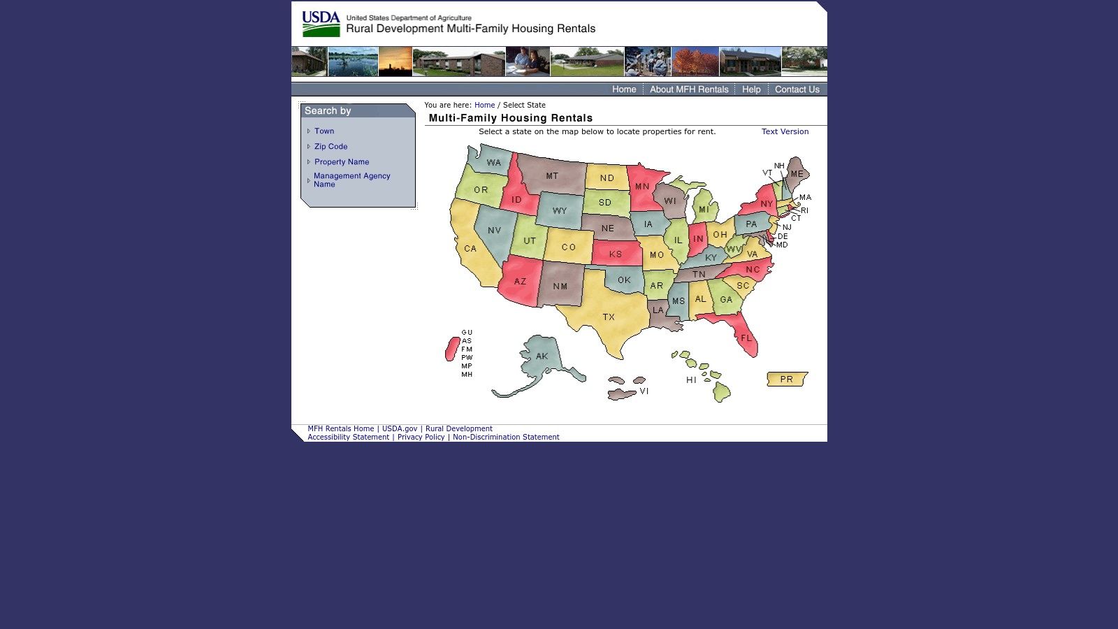 USDA Rural Development MFH Rentals