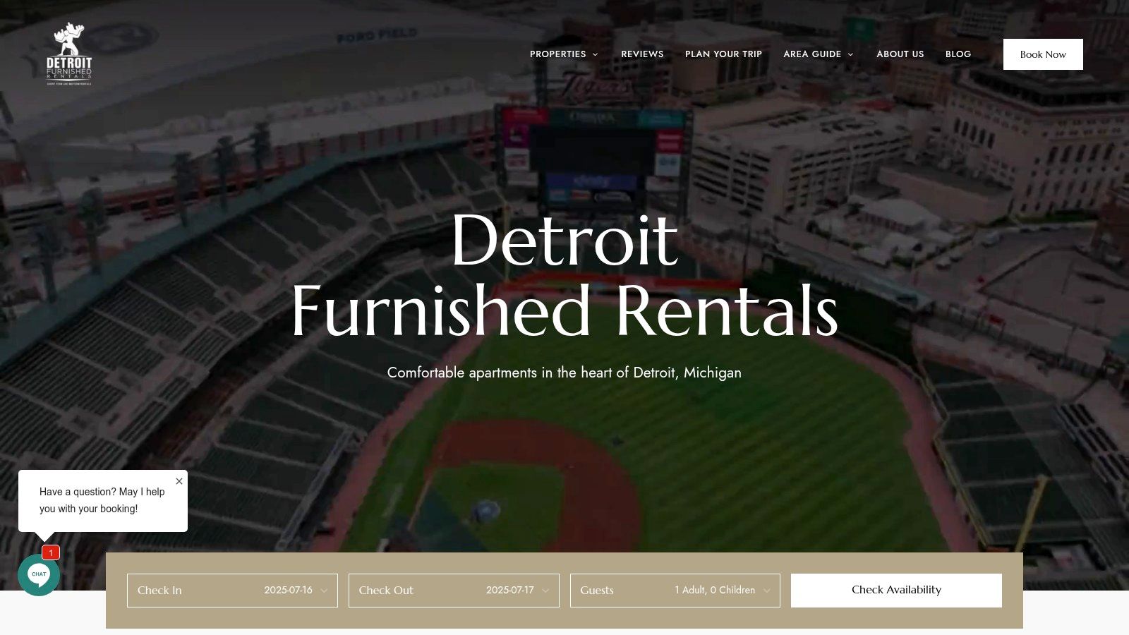 DetroitFurnishedRentals.com