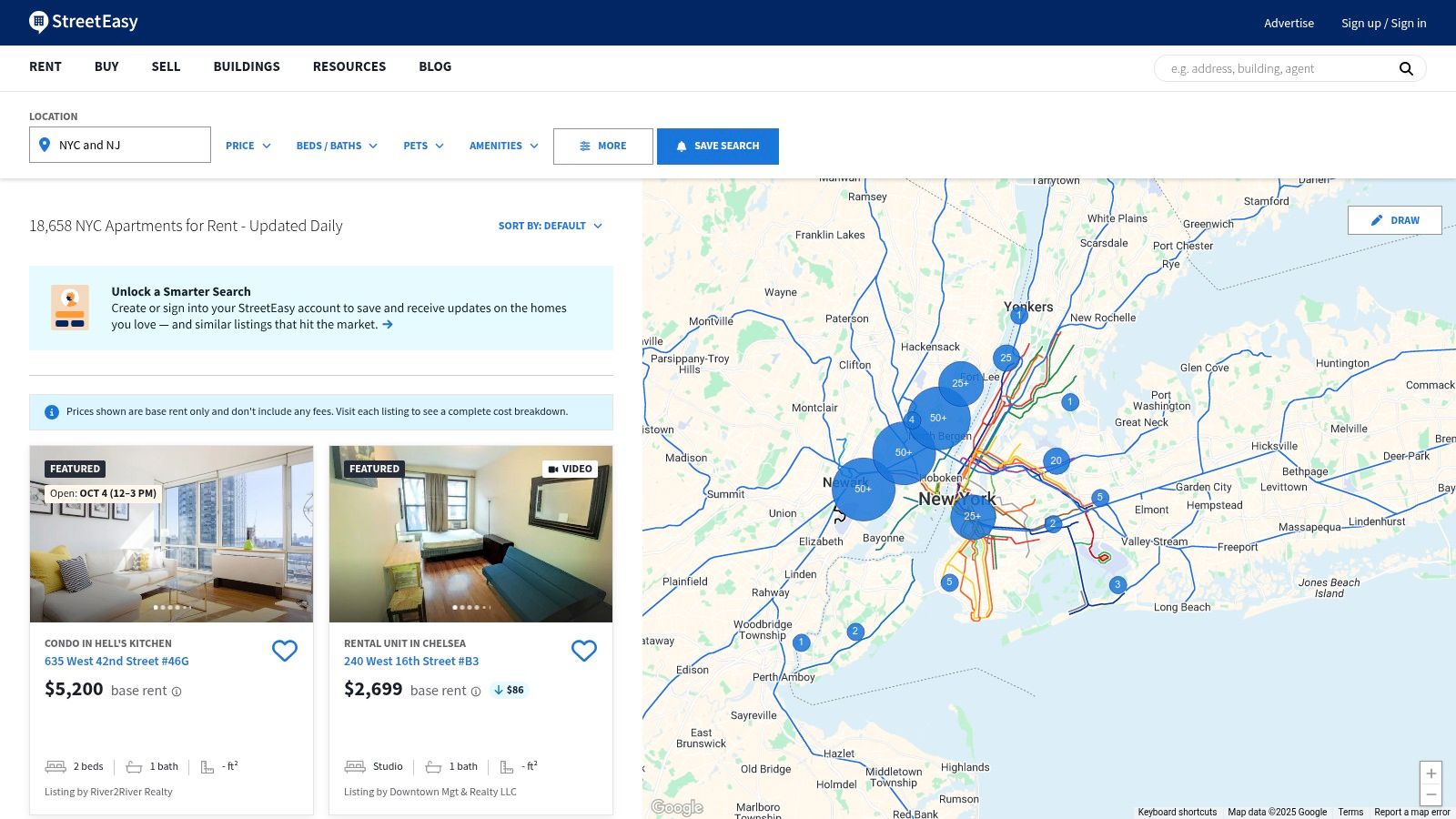StreetEasy (NYC specialty; Zillow Group)