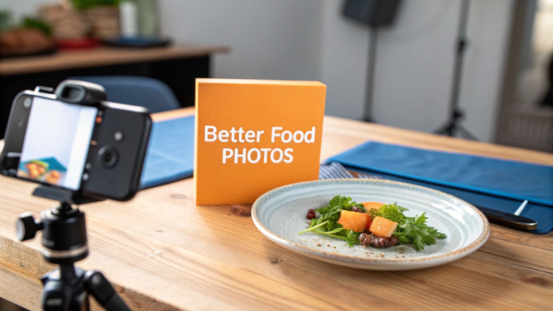 How to Take Better Food Photos for Your Food Diary