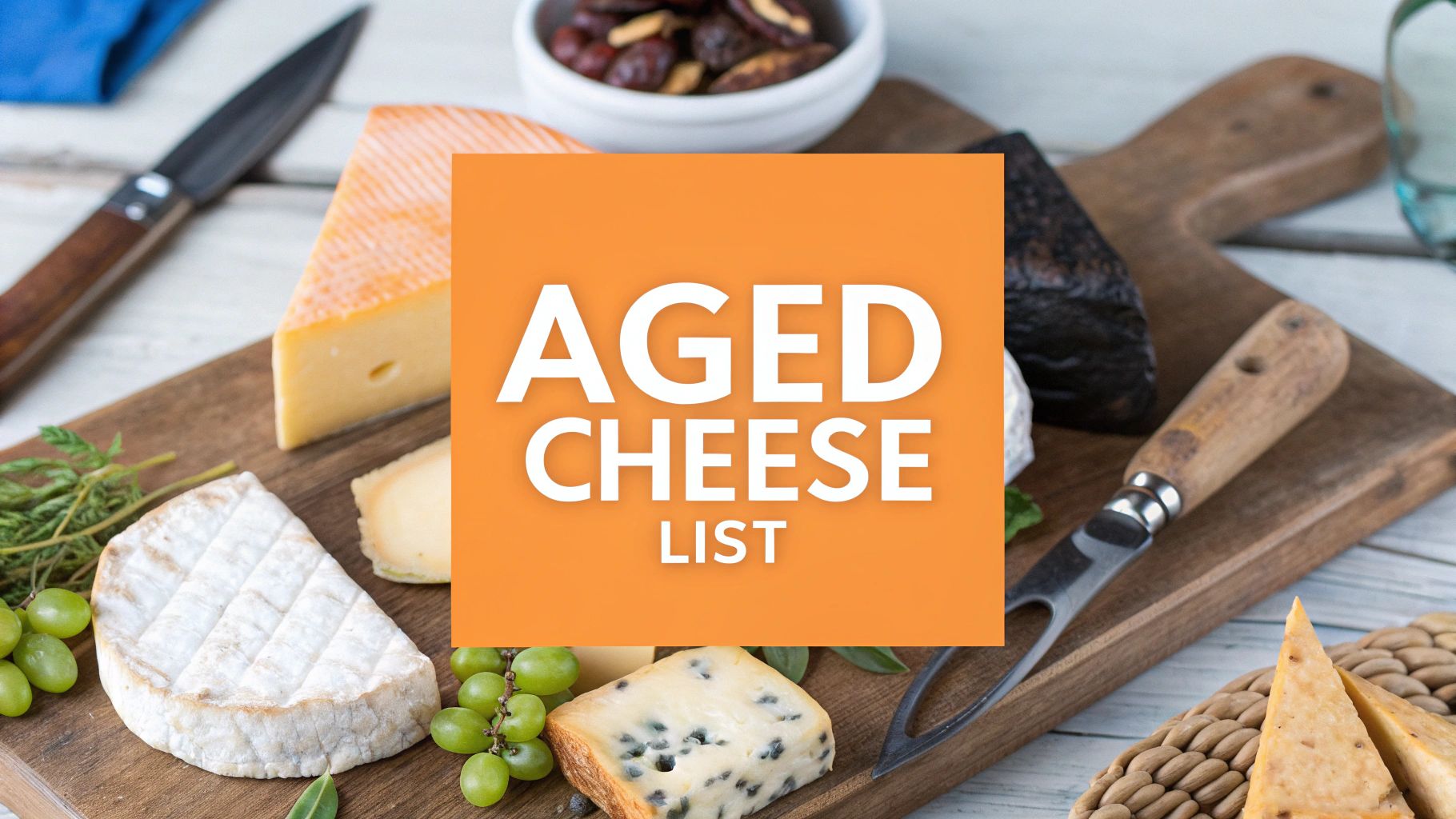 Your Ultimate Aged Cheeses List: 10 Varieties to Track and Compare