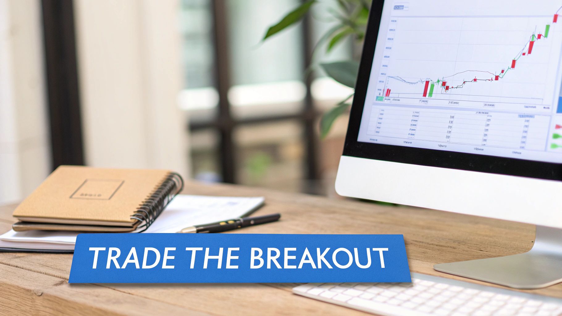 A chart showing an inverted head and shoulders pattern with a clear breakout above the neckline, indicating a buy signal.