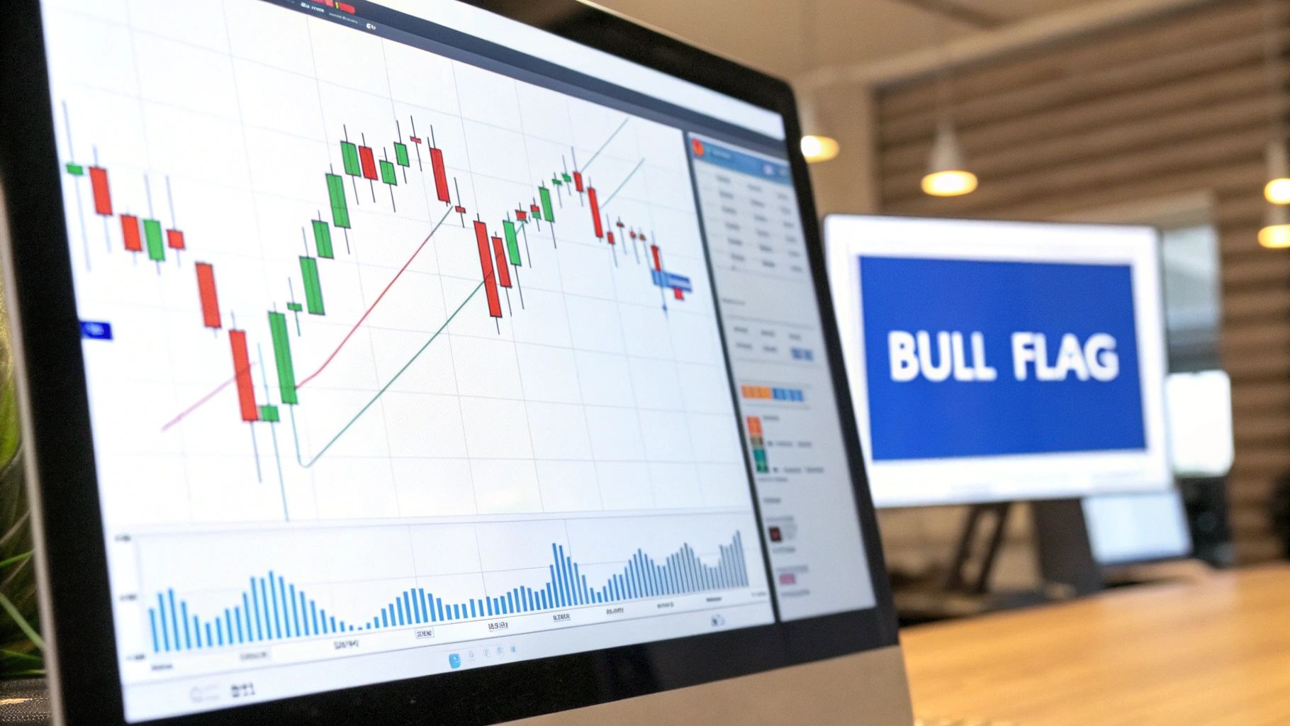 Bull Flag/Bear Flag Continuation Pattern