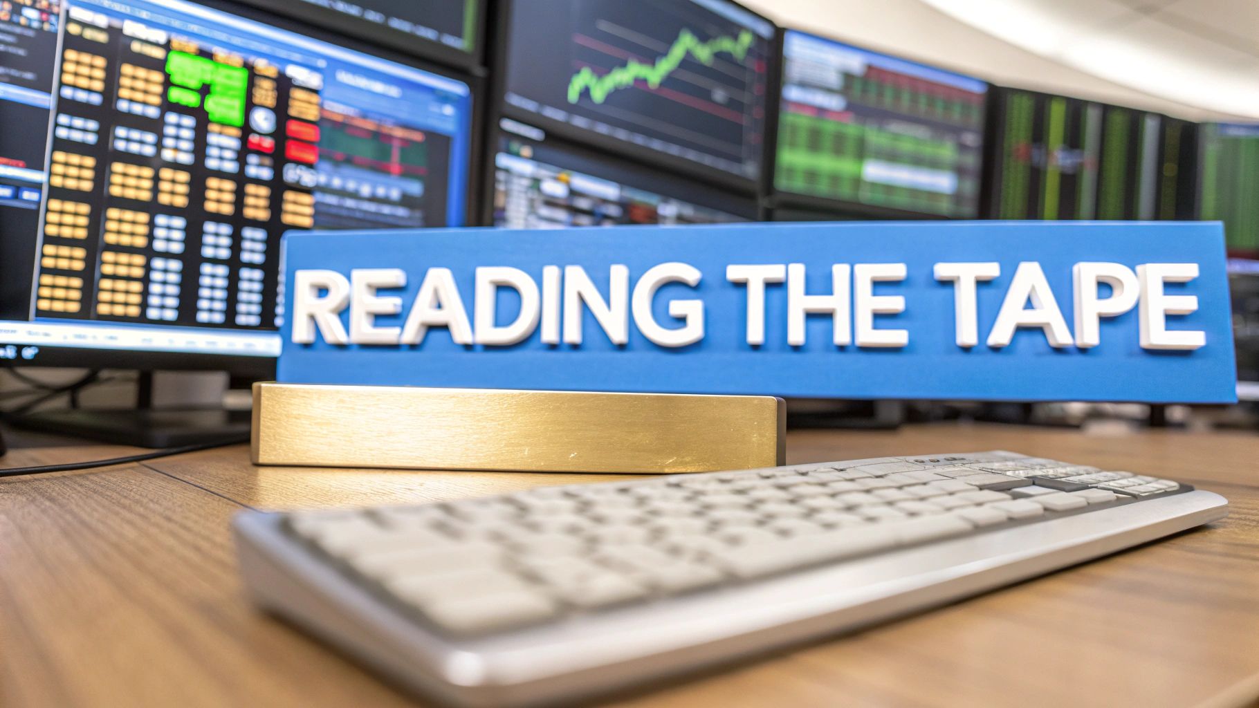 A Modern Trader's Guide to Reading the Tape