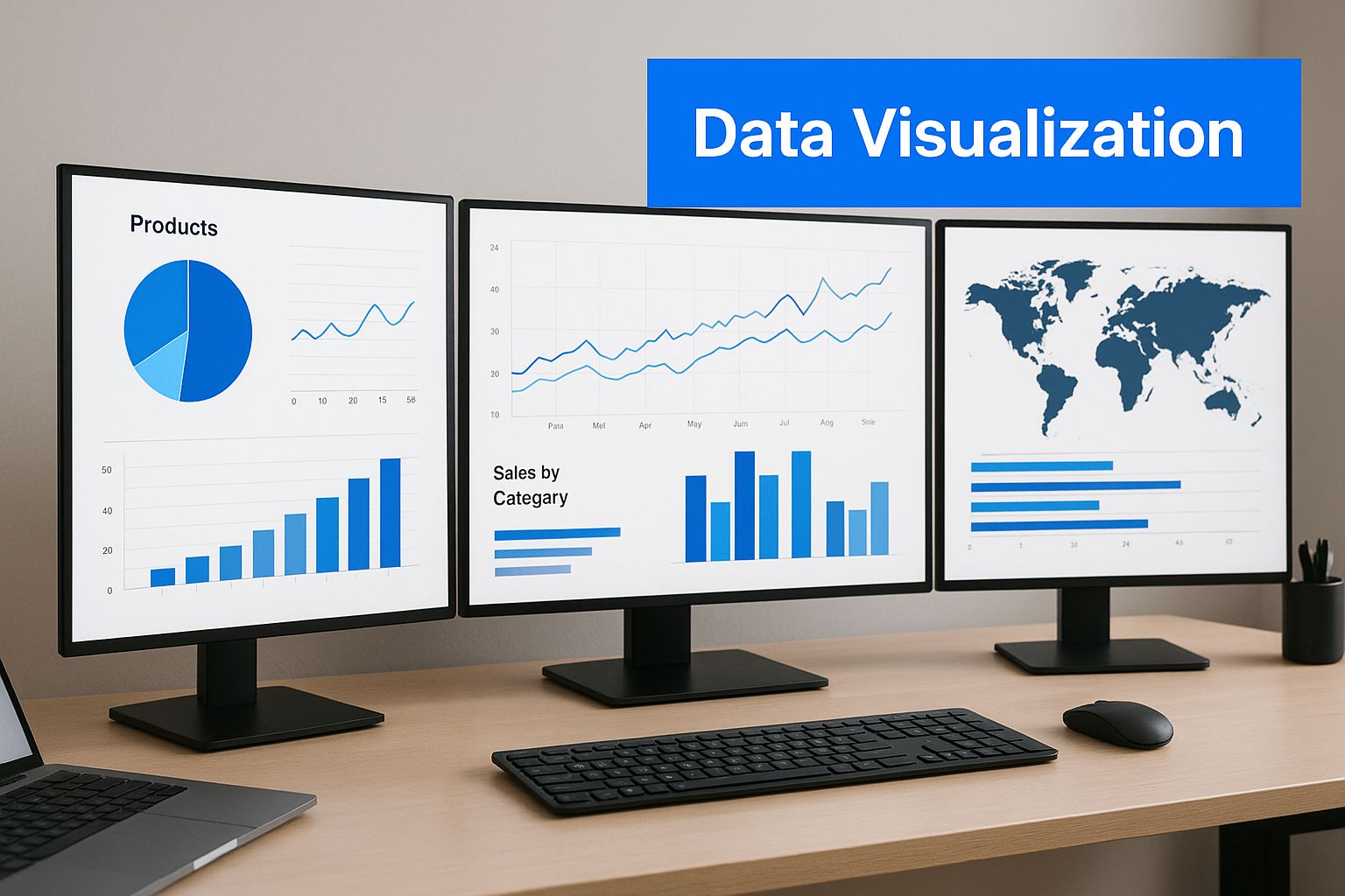 Infographic about stock market dashboard