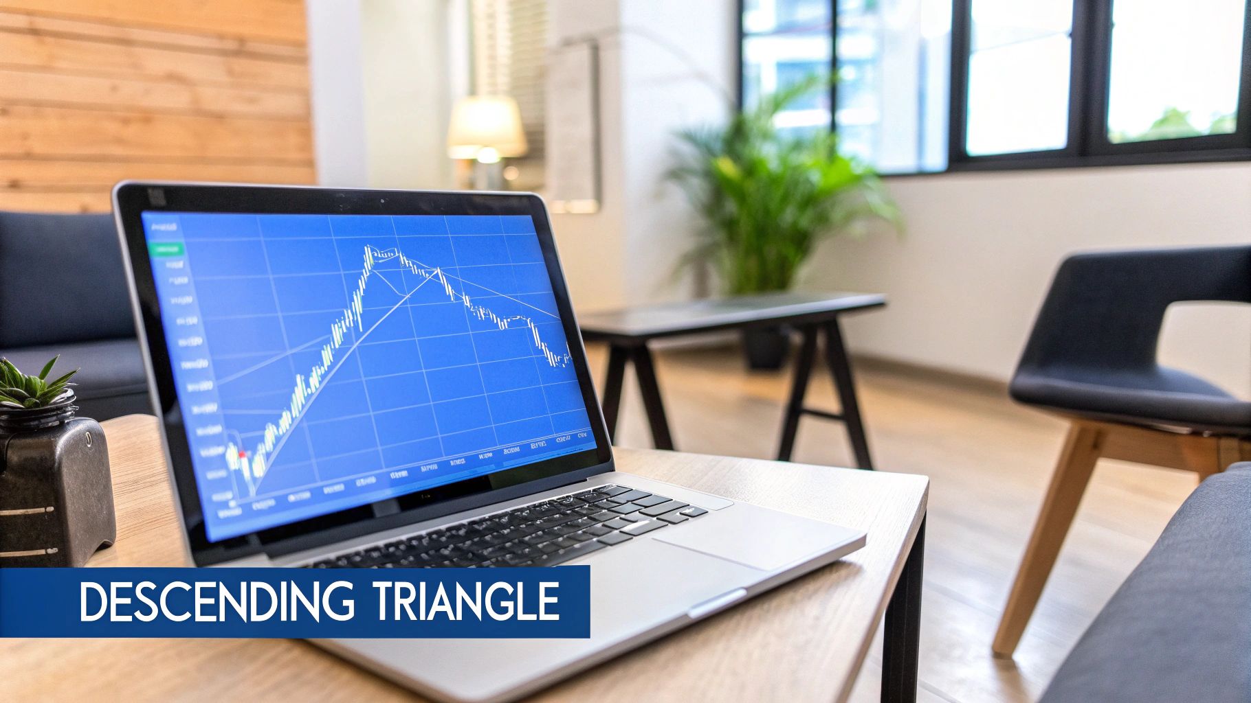 Image of a trader at a desk