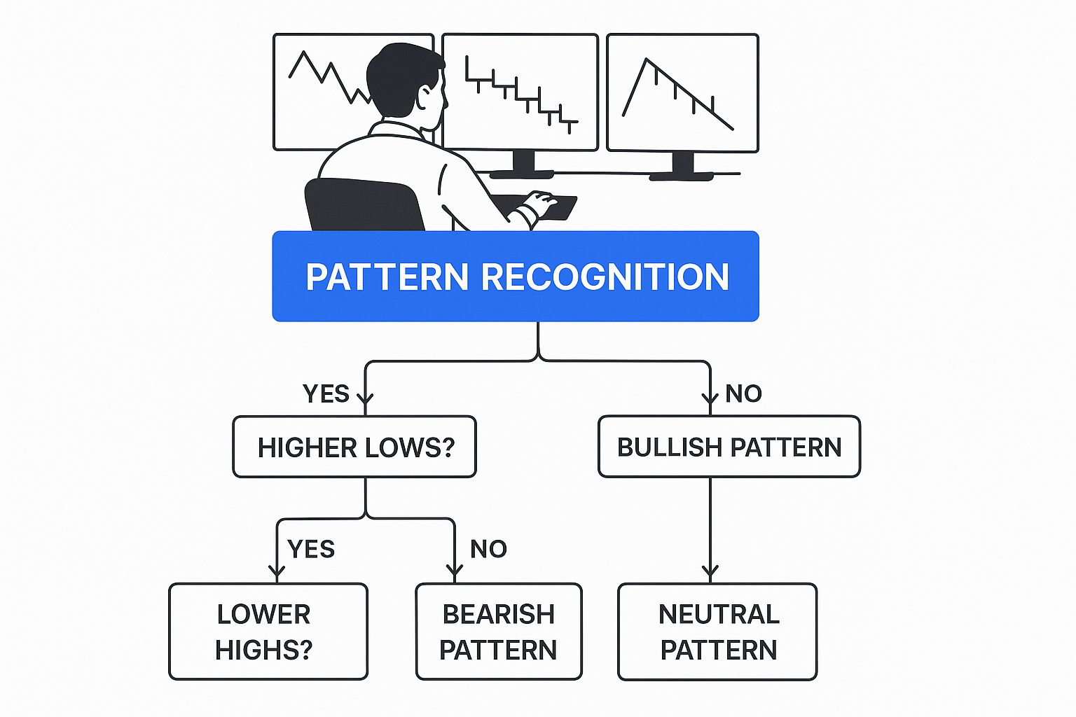 Infographic illustrating the decision tree