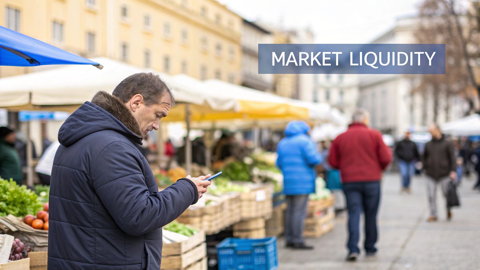A dynamic stock market graph showing upward and downward trends on a digital screen.