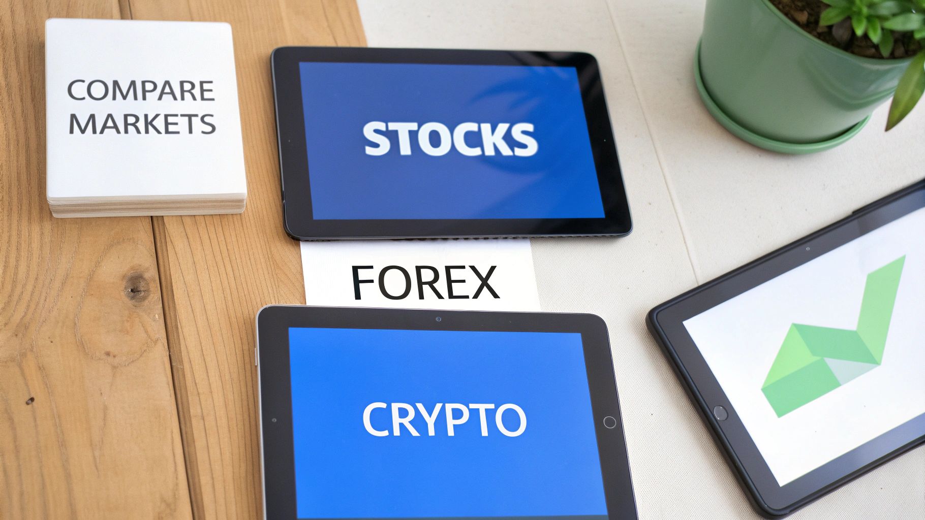 A comparison of market depth charts for different assets.