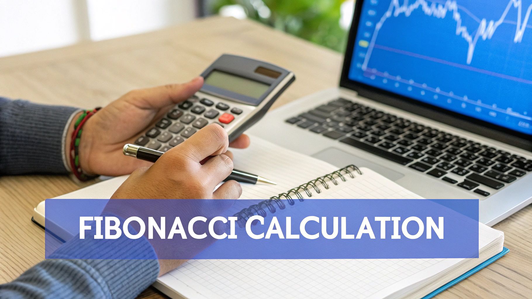 Image showing Fibonacci levels combined with other indicators