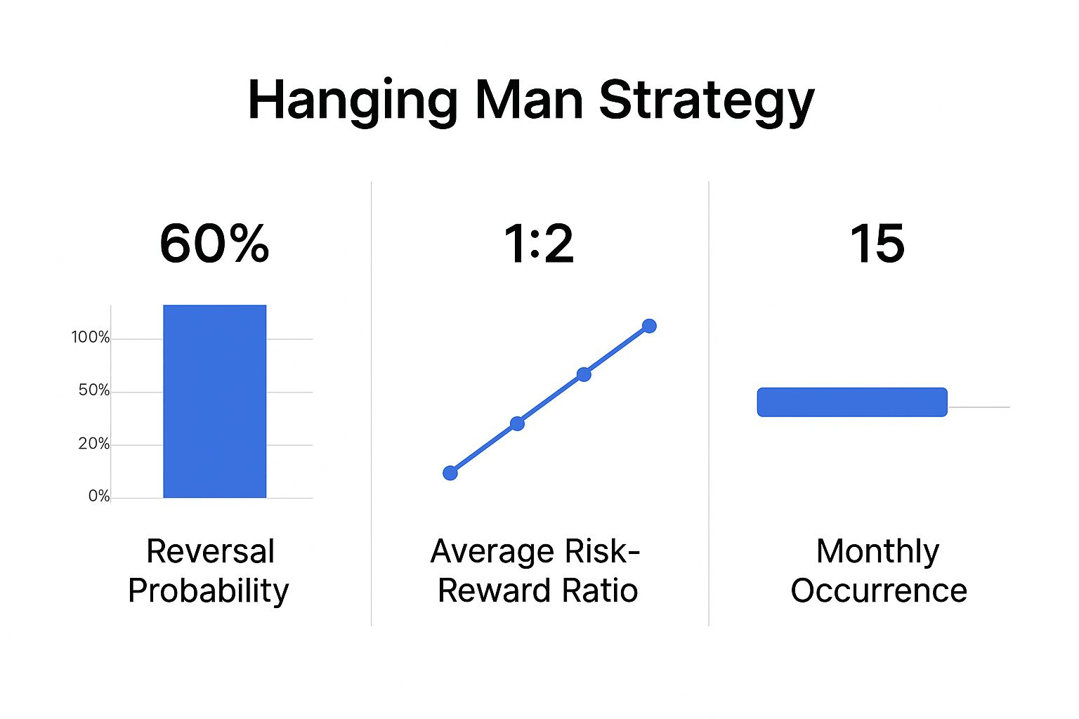 Infographic about hanging man candlestick pattern