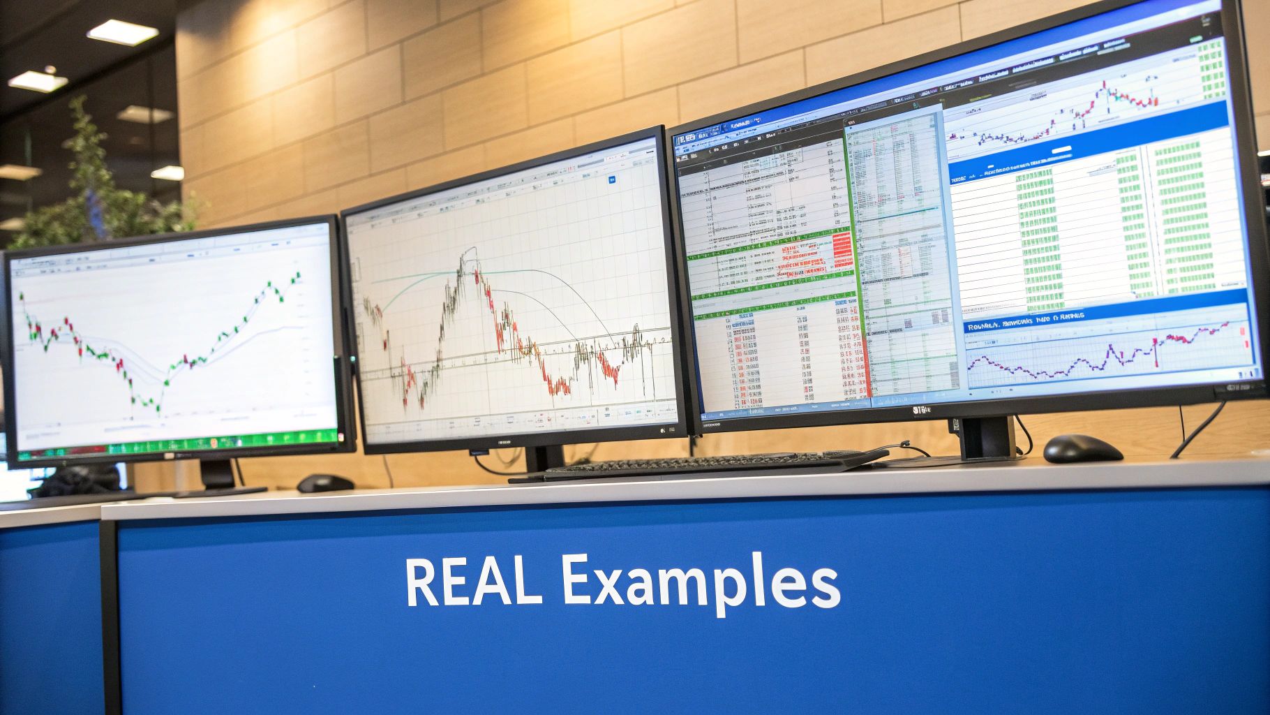 An example of an inverted head and shoulder pattern breakout.