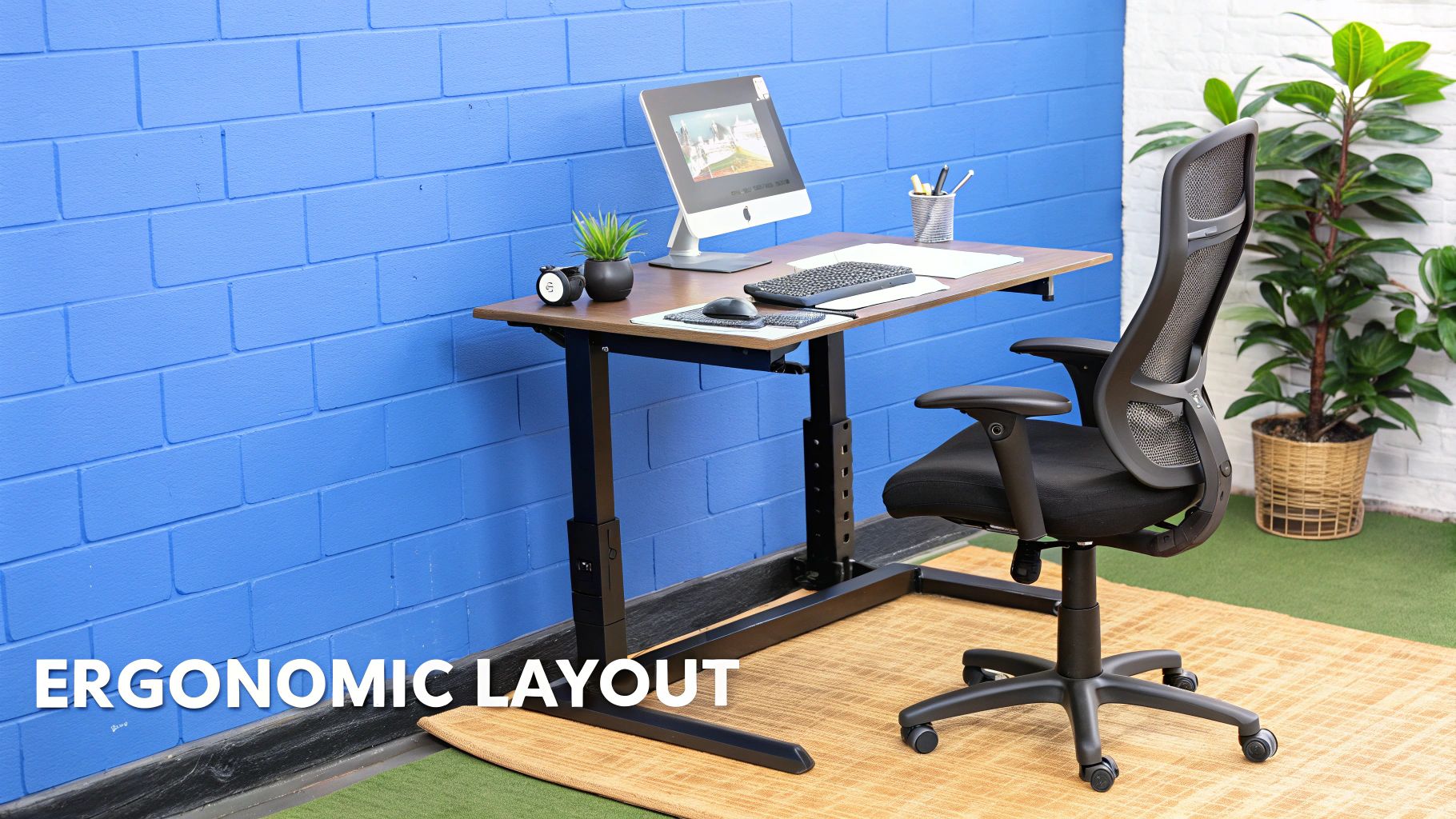 Ergonomic Trading Desk