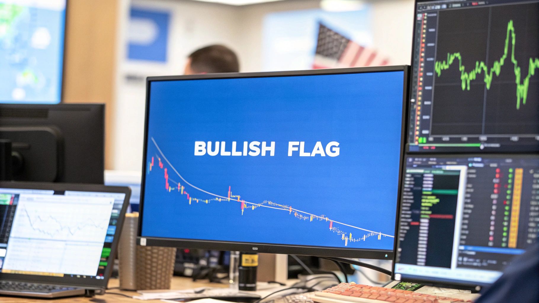 A Trader's Guide to the Bullish Flag Pattern
