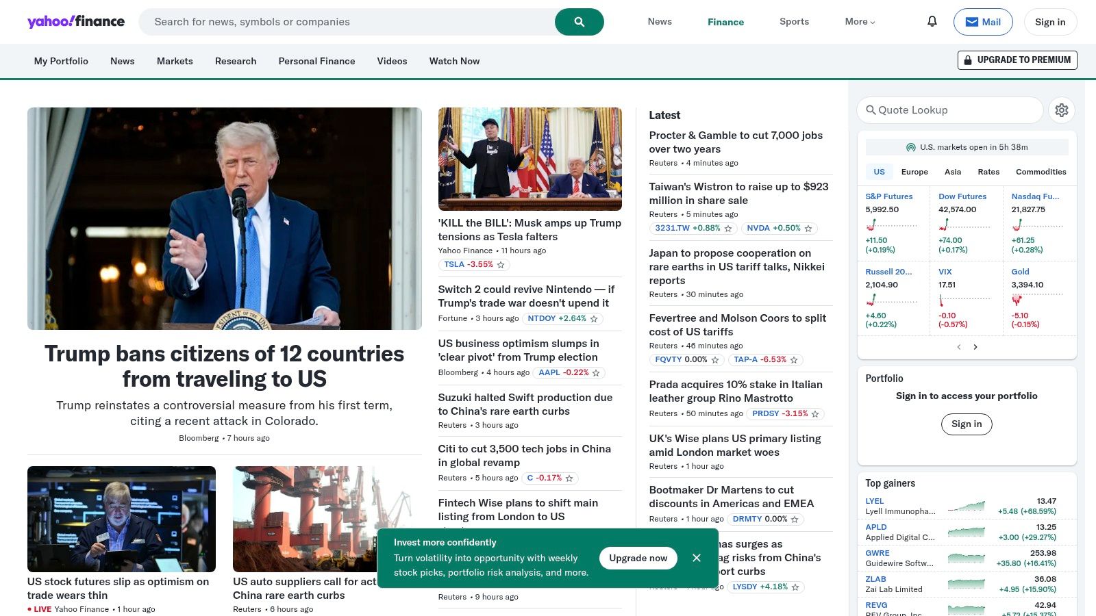 Yahoo Finance