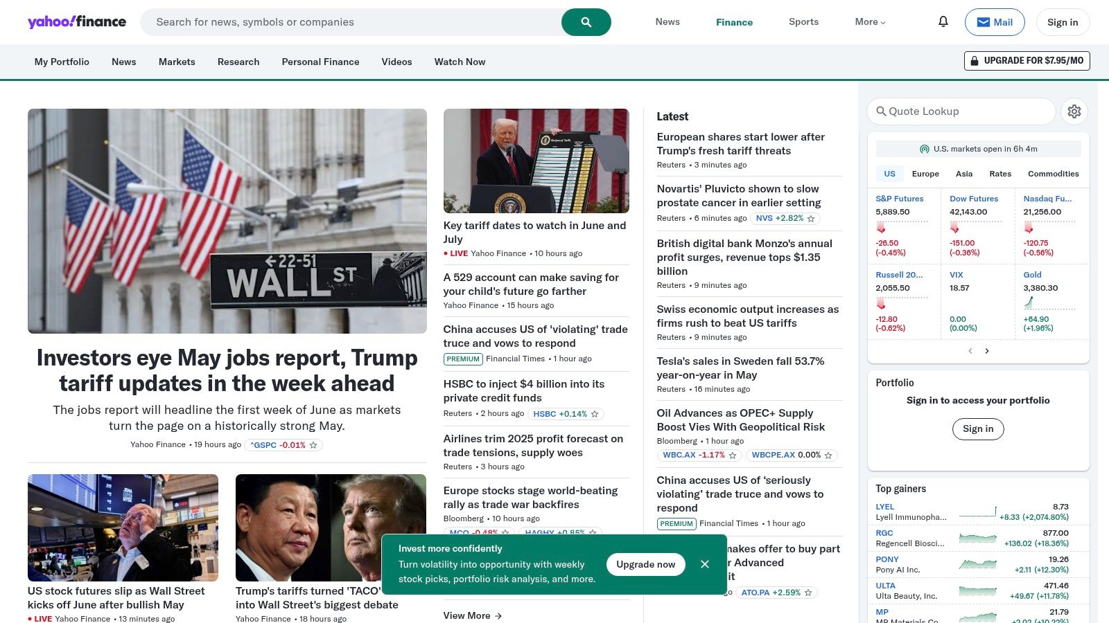 Yahoo Finance Stock Screener