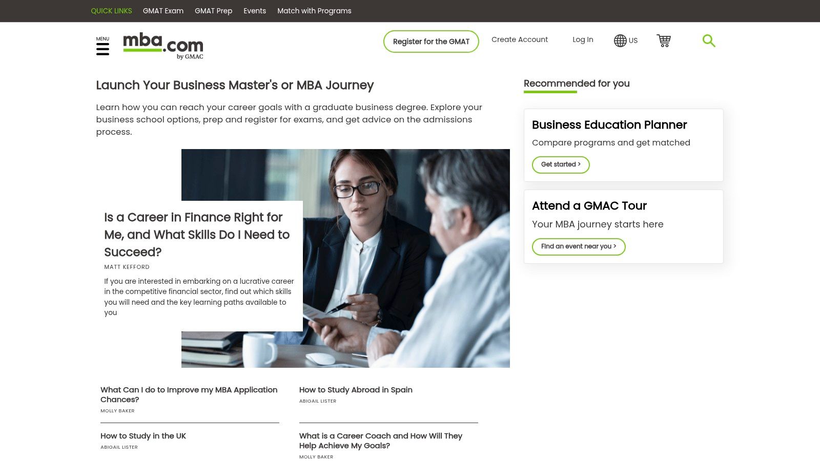MBA.com (Graduate Management Admission Council)