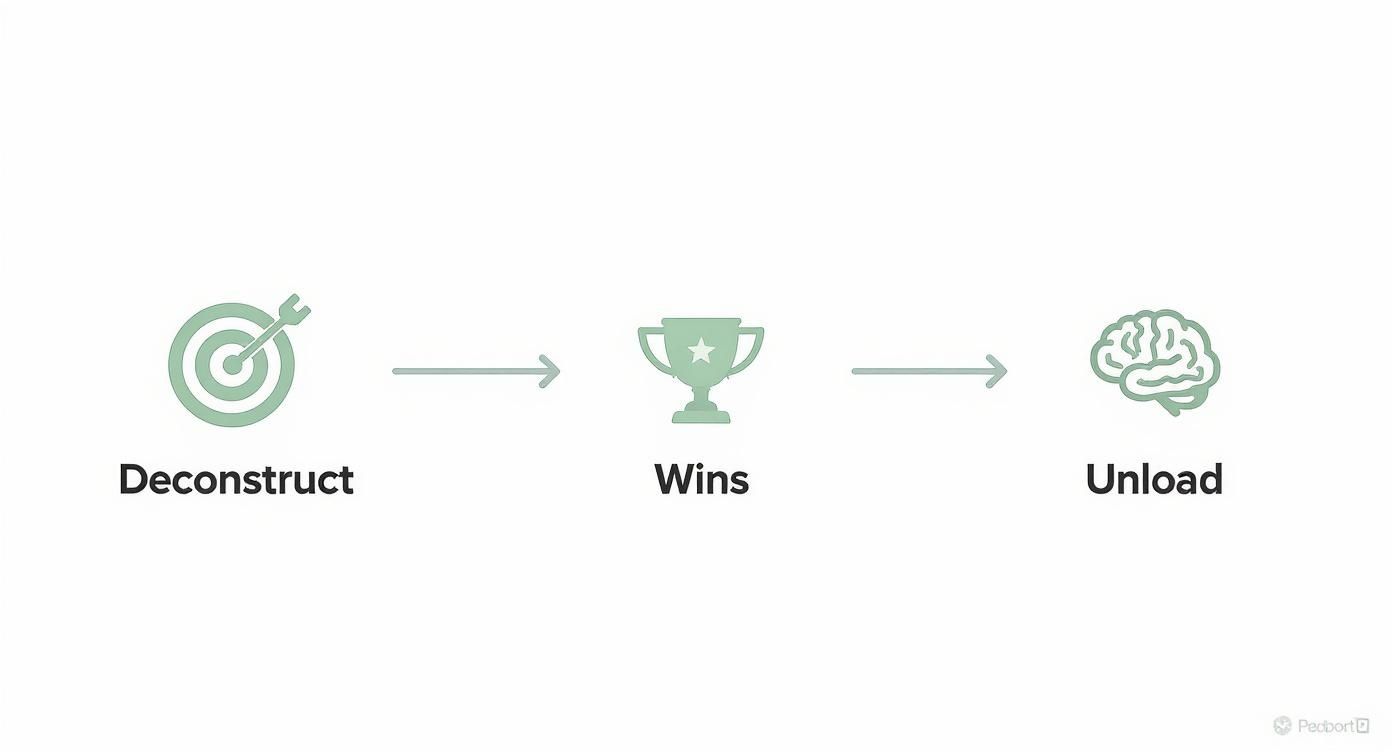 Infographic about how to journal for self improvement