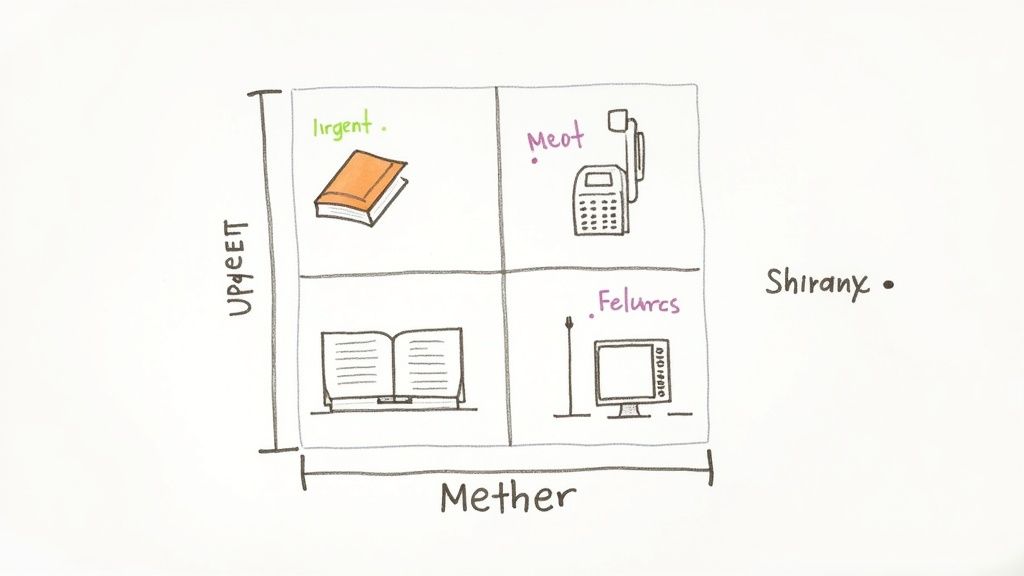 The Eisenhower Matrix (Urgent/Important)