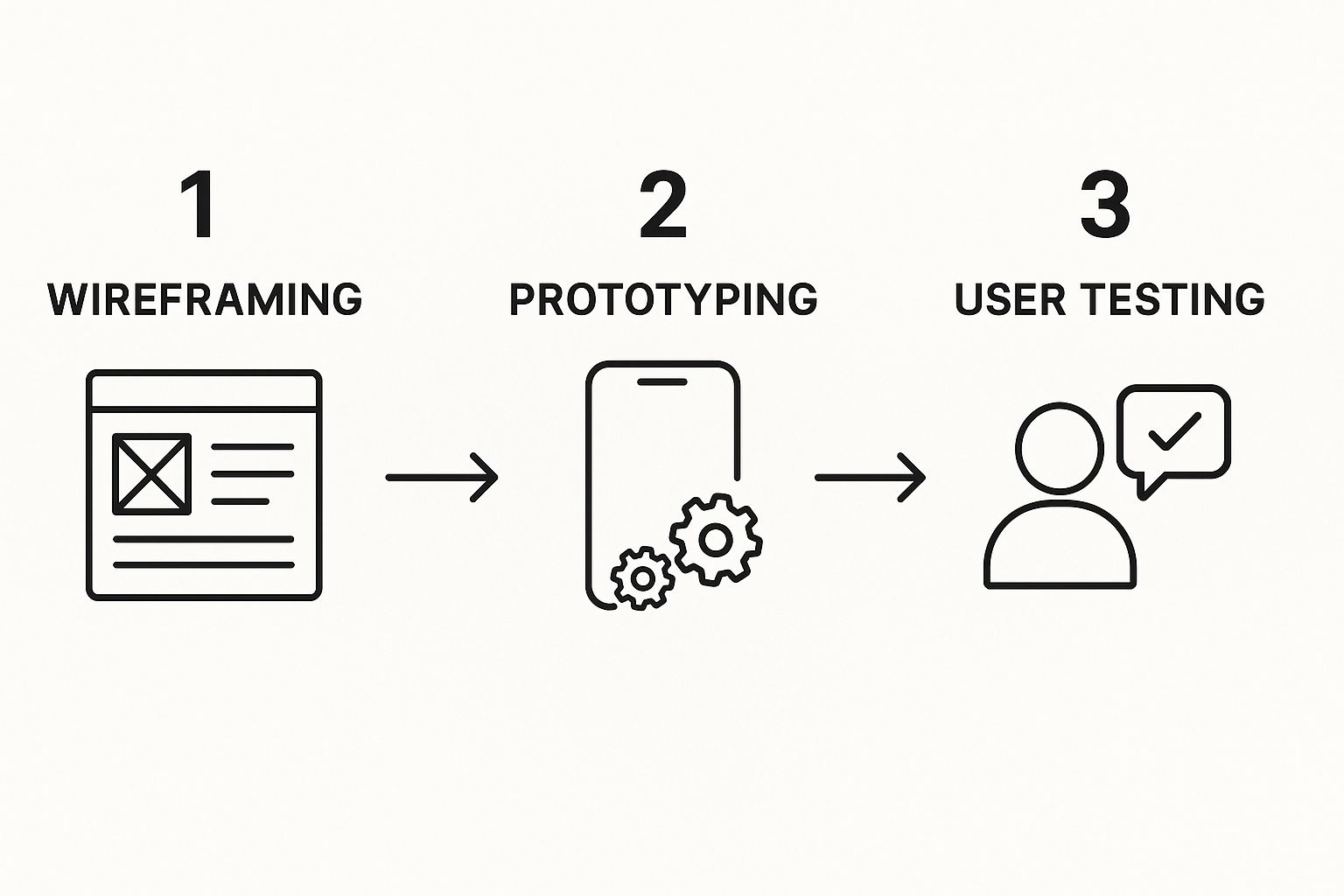 Infographic about custom web application development