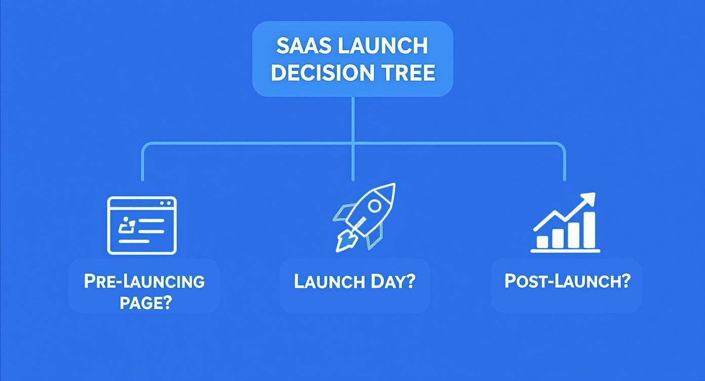 Infographic about how to build a saas product