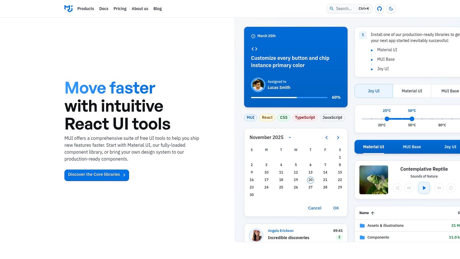 MUI: The Enterprise-Grade Powerhouse