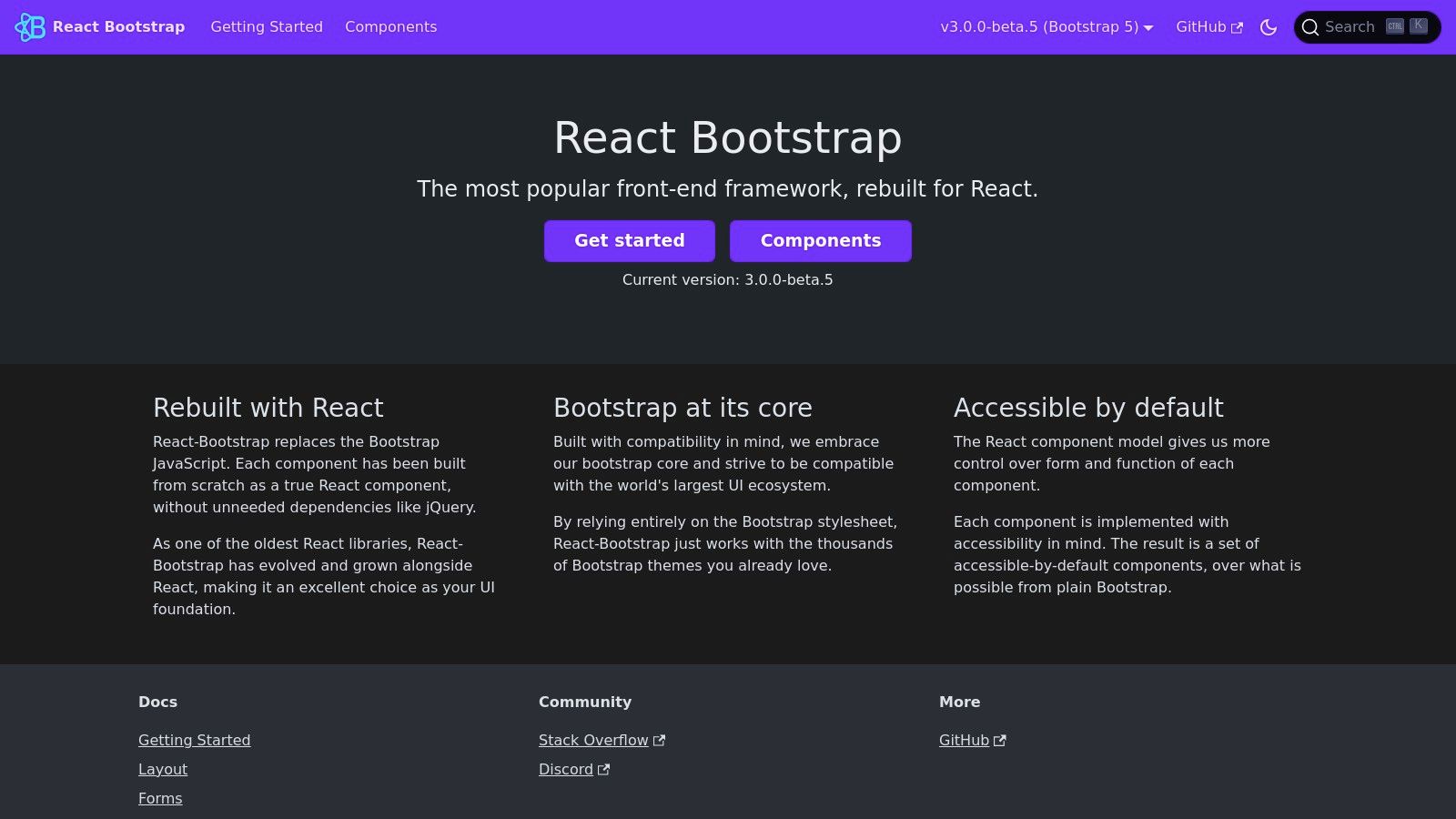 React-Bootstrap