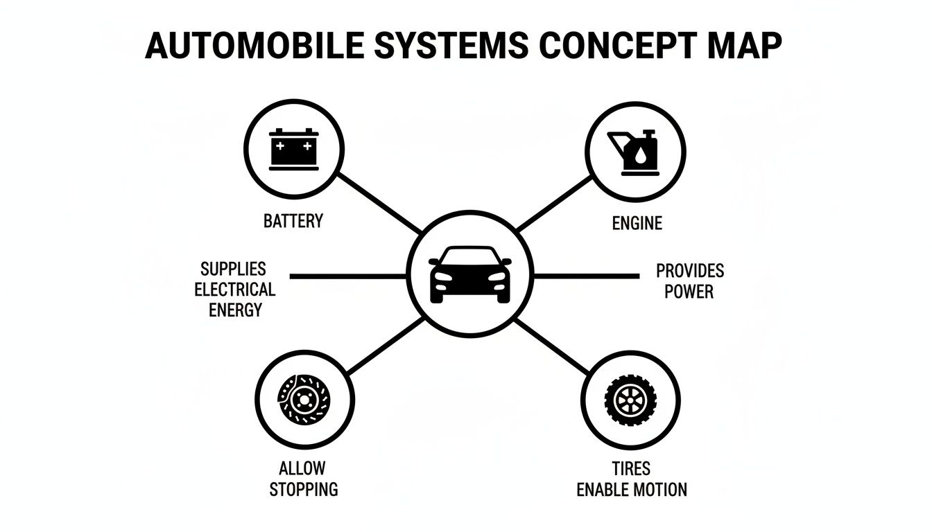Infographic about car maintenance for beginners