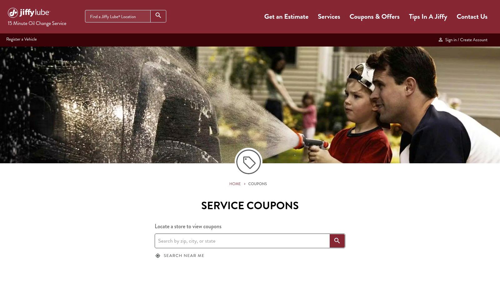 Jiffy Lube — National Coupons + Fort Worth Location Pages