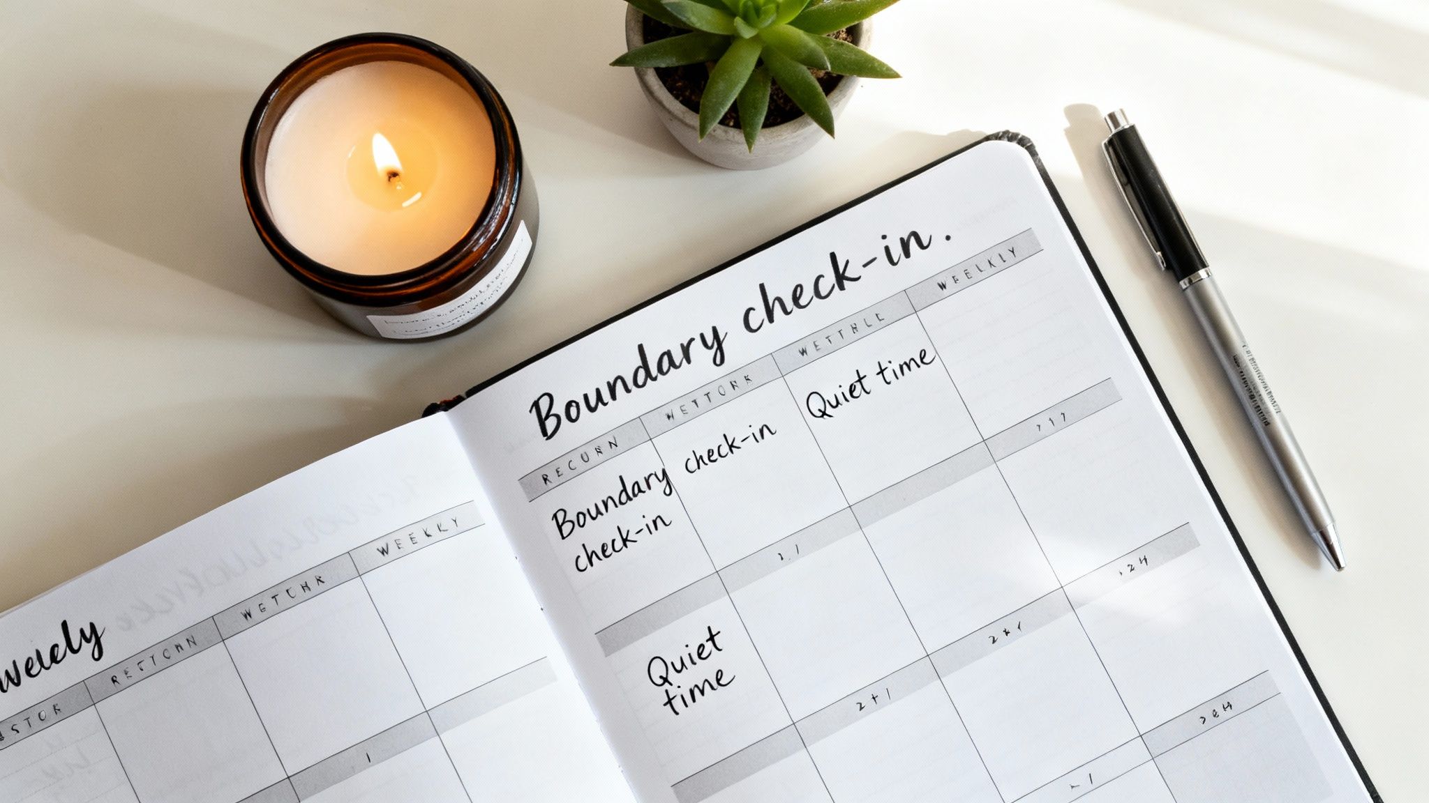 A person calmly tending to plants, showing the nurturing and ongoing nature of self-care.