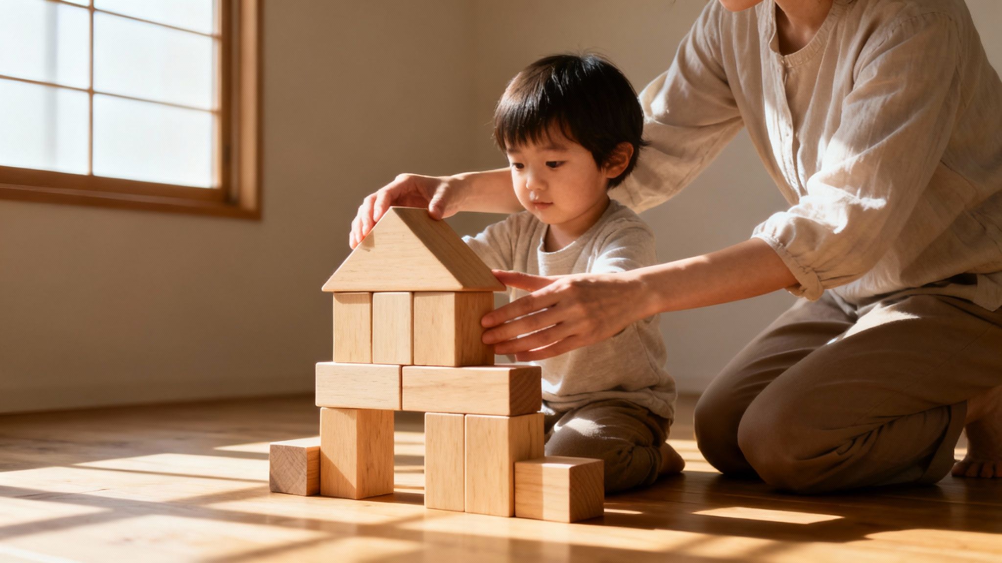 Child playing - Attachment Theory