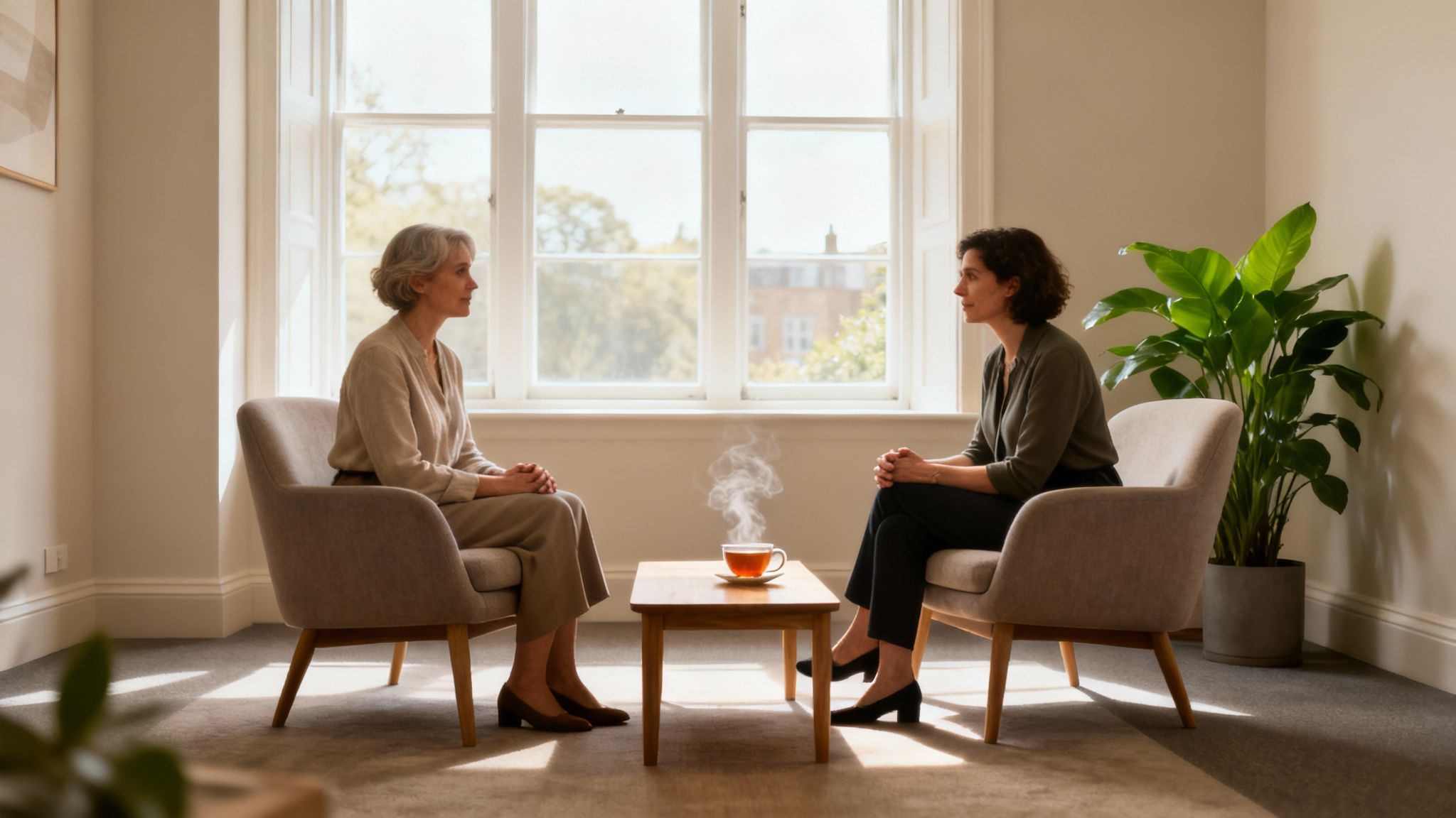 Face to Face Therapy Session - Cheltenham