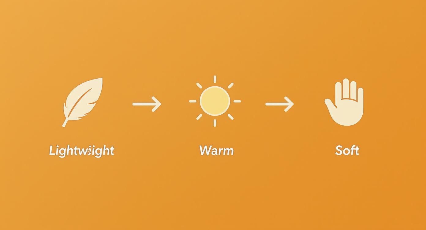 Infographic about what is fleece fabric