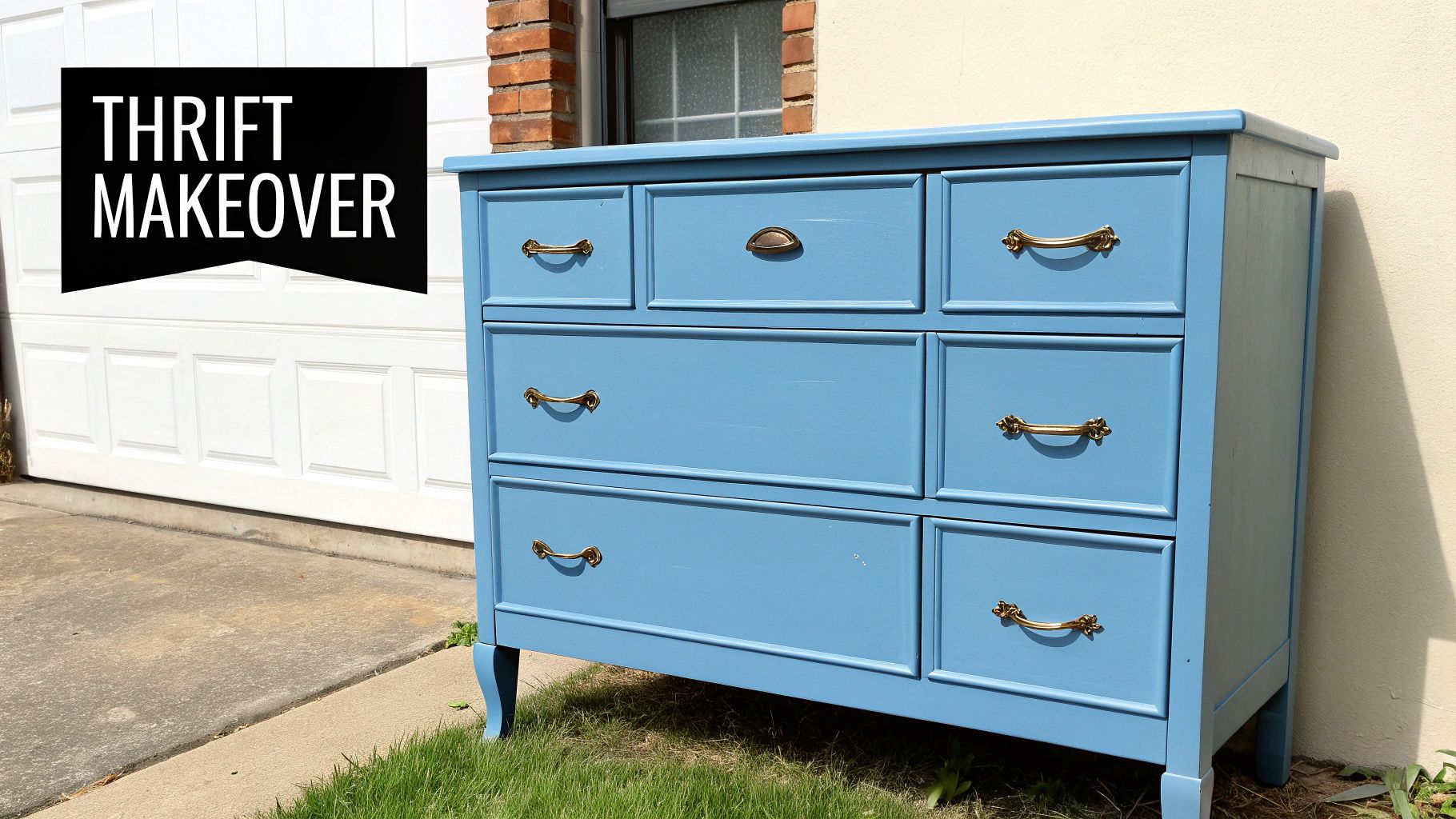 Thrift Store and Secondhand Furniture Makeovers