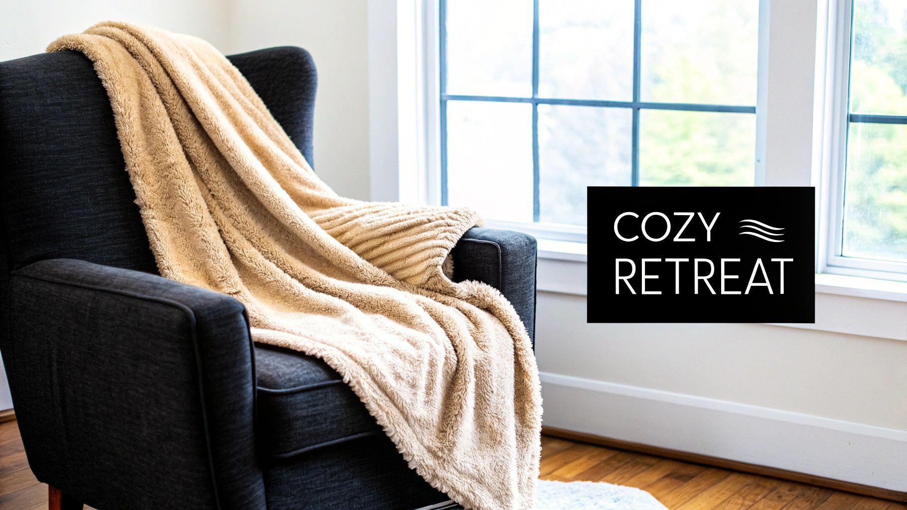 Plush Snuggle Fleece Throw