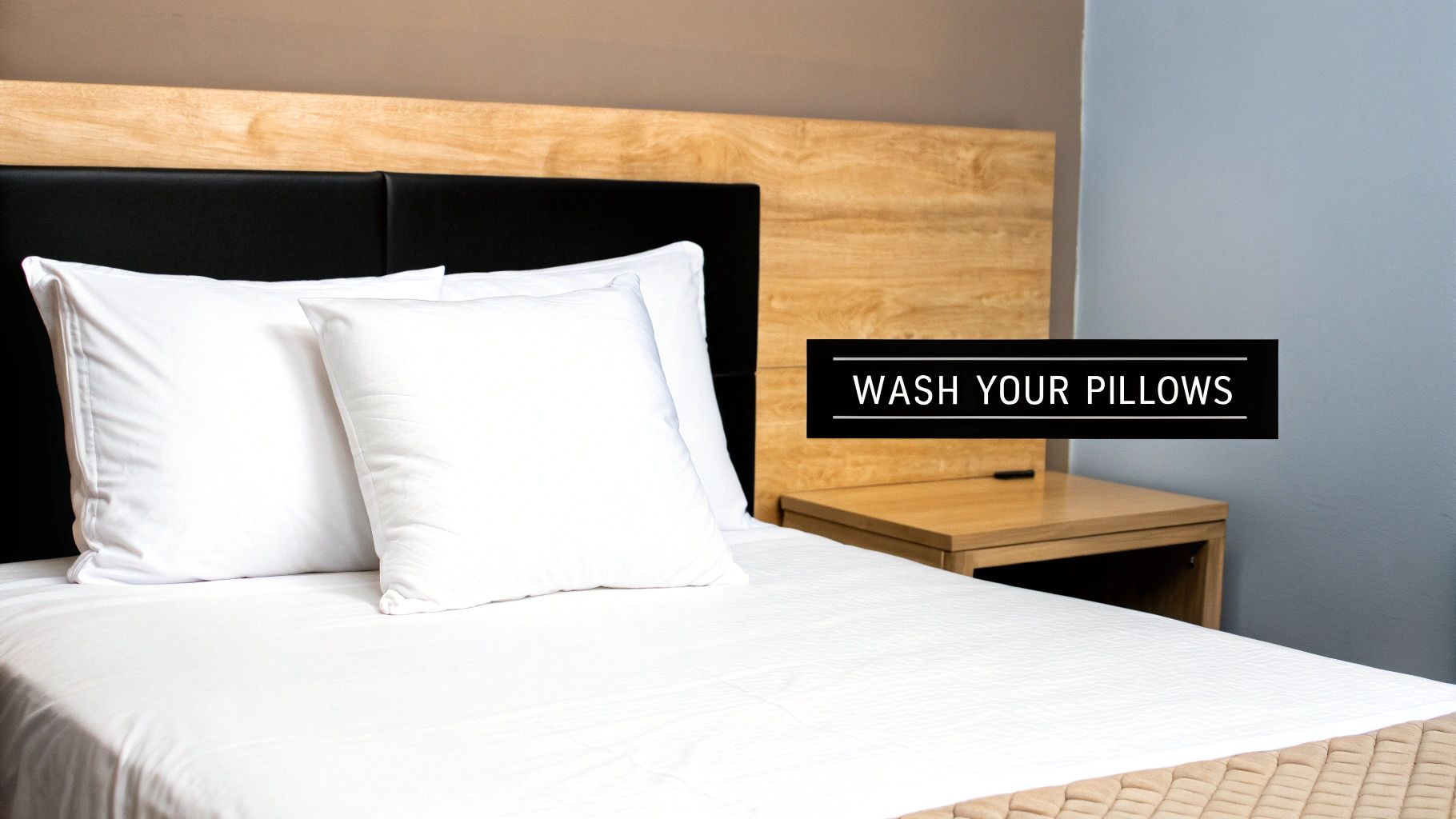 Fresh Pillows Ready To Dry