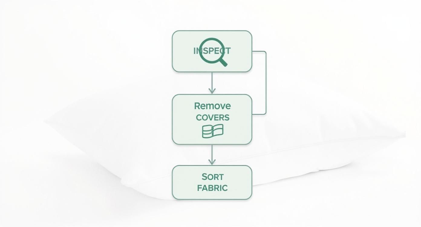 Infographic about can you wash pillows