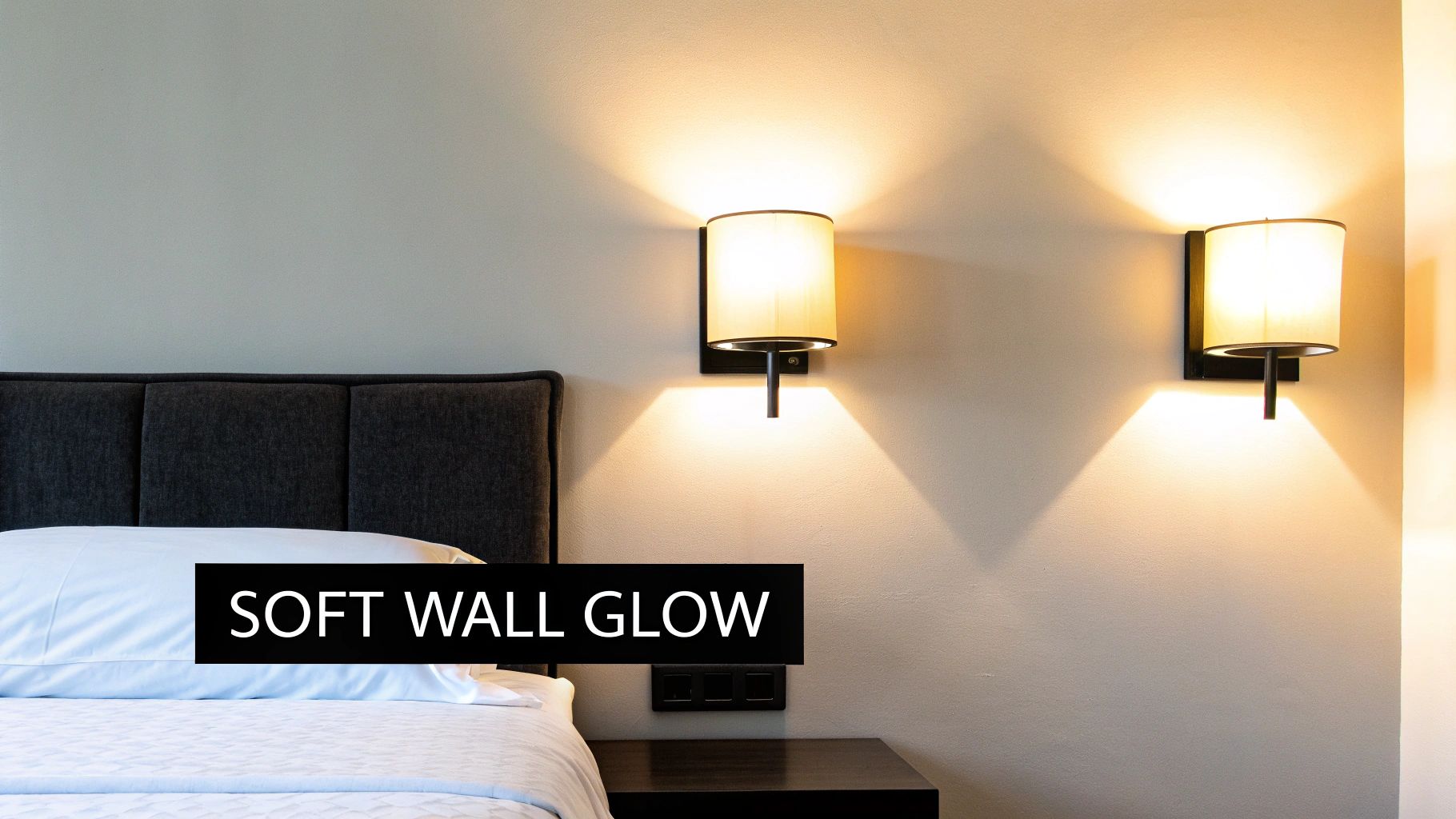 Wall Sconces with Soft Glow