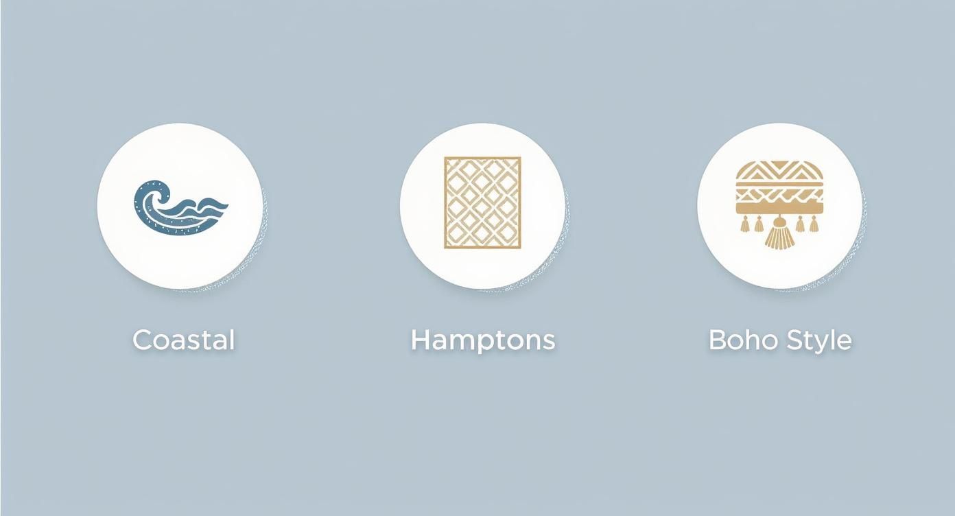 Infographic about bedspreads and comforter sets