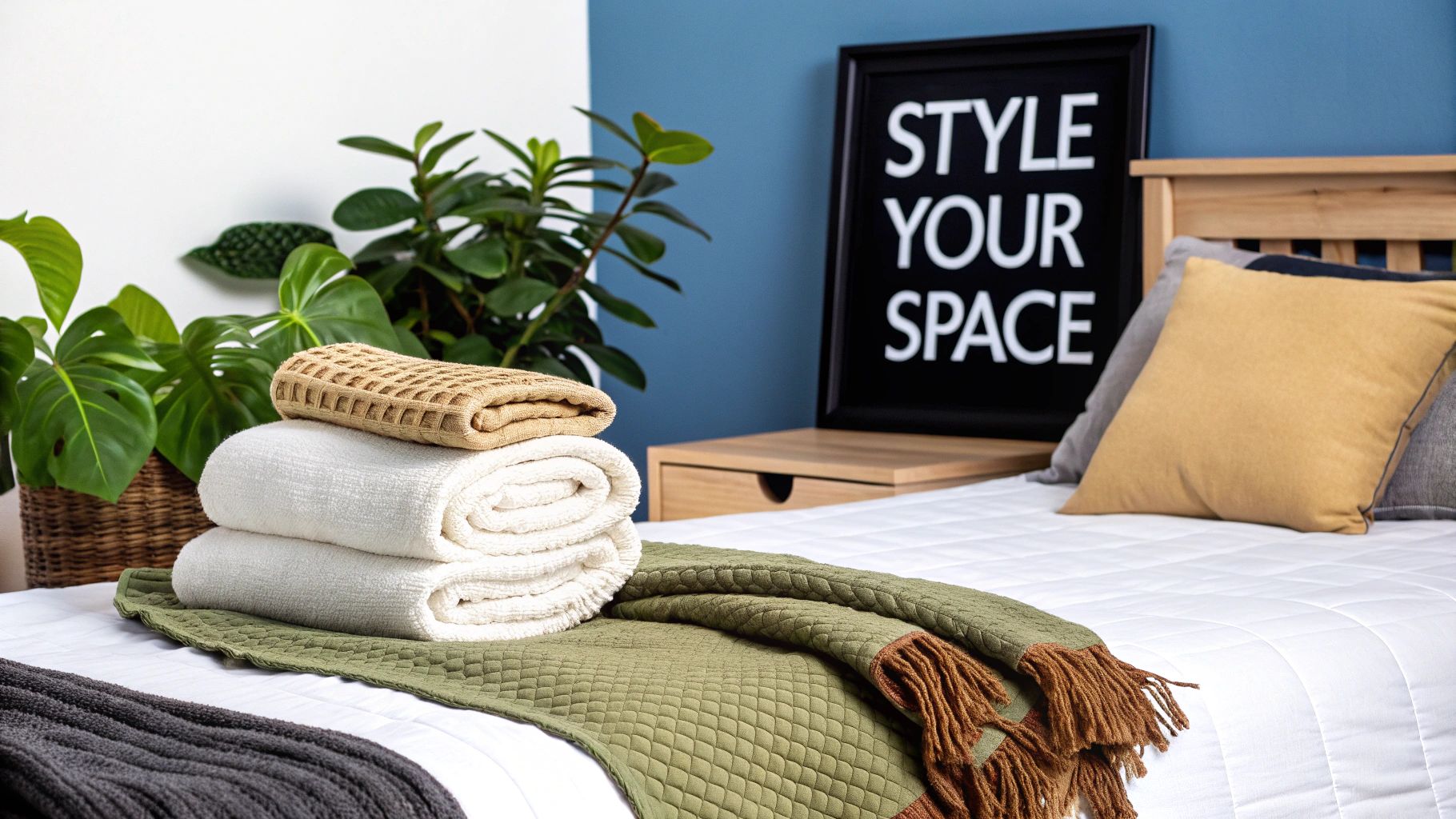 Snuggle Fleece Draped Over A Chair